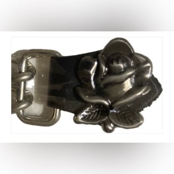 Motorcycle Genuine Leather Double Chain Vest Extenders. | 0087 - Picture 3 of 3